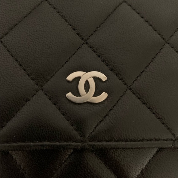 Chanel Black Quilted Leather Wallet On Chain Bag - Picture 6 of 14